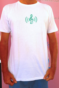 "Heart Music" Men's/Women's Bamboo T-shirt.